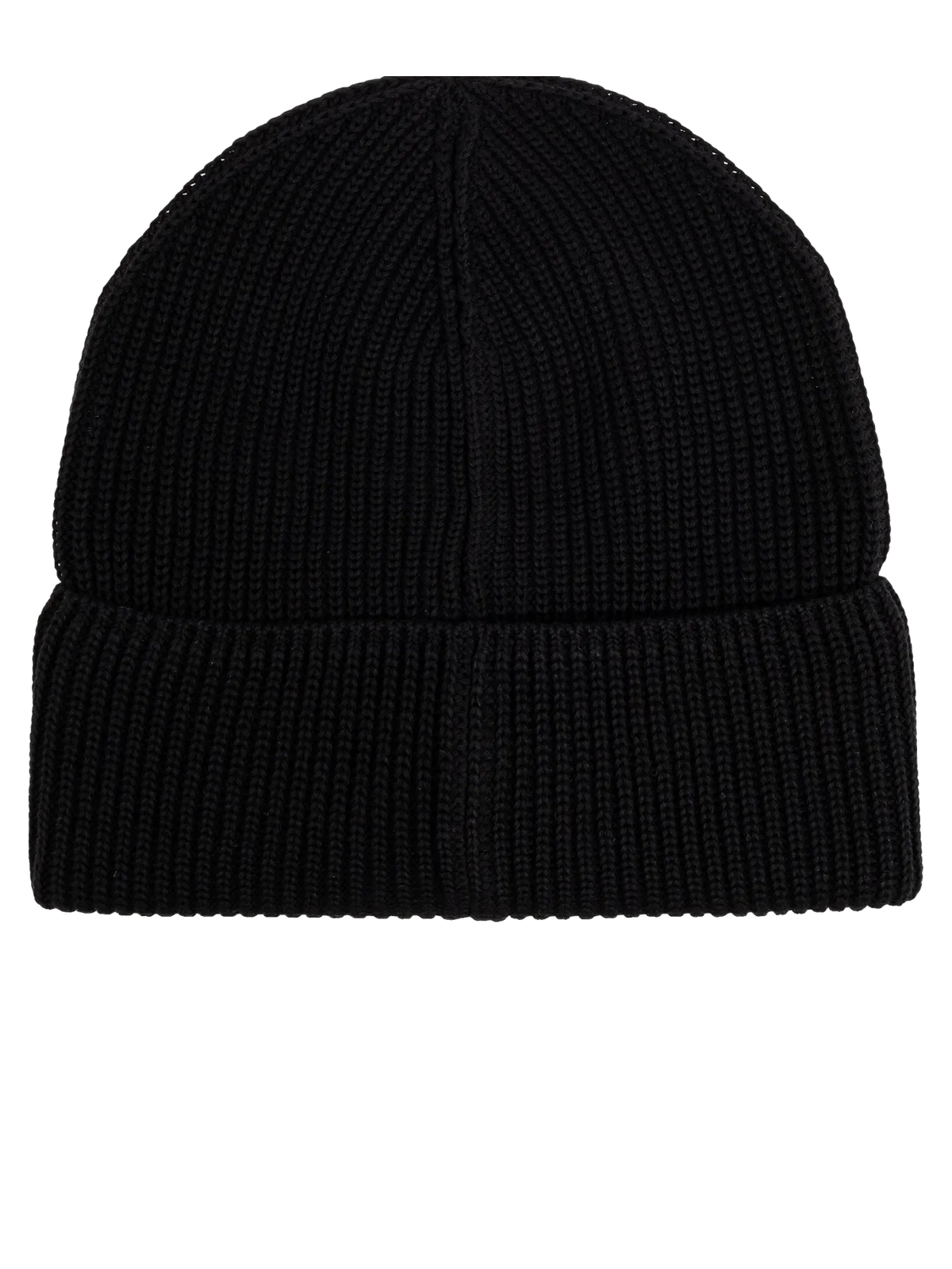 Bonnet côtelé Noir — WINTER CLUB