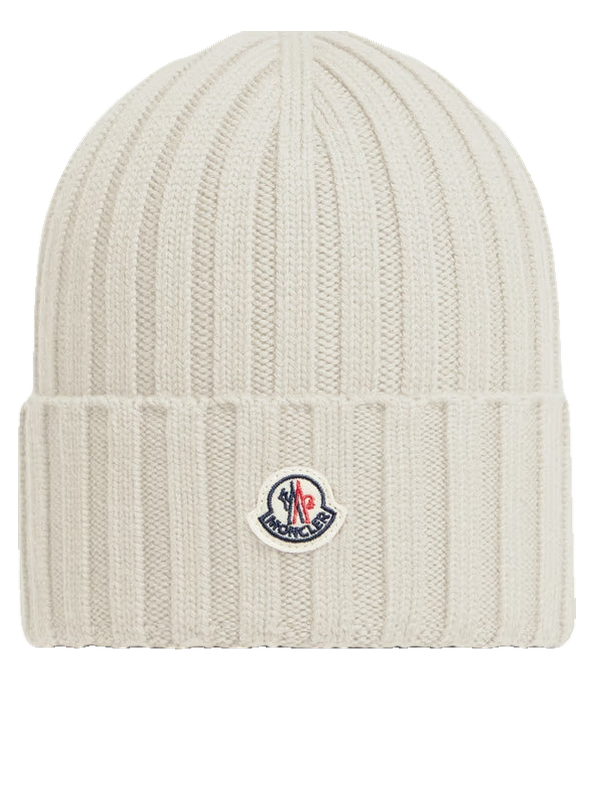 Bonnet côtelé Blanc — WINTER CLUB